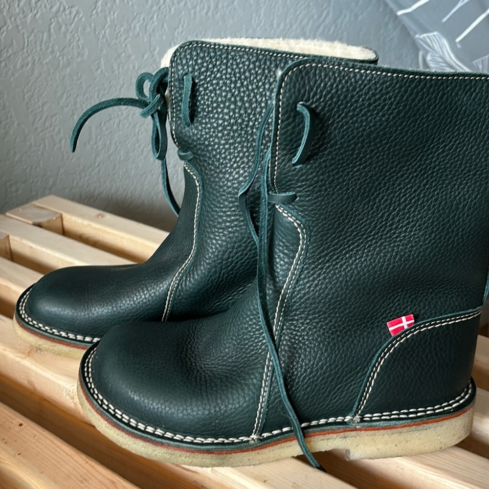 Size 38 Odense "Jeans" Duckfeet | Wool-lined Leather Boots | discontinued col…